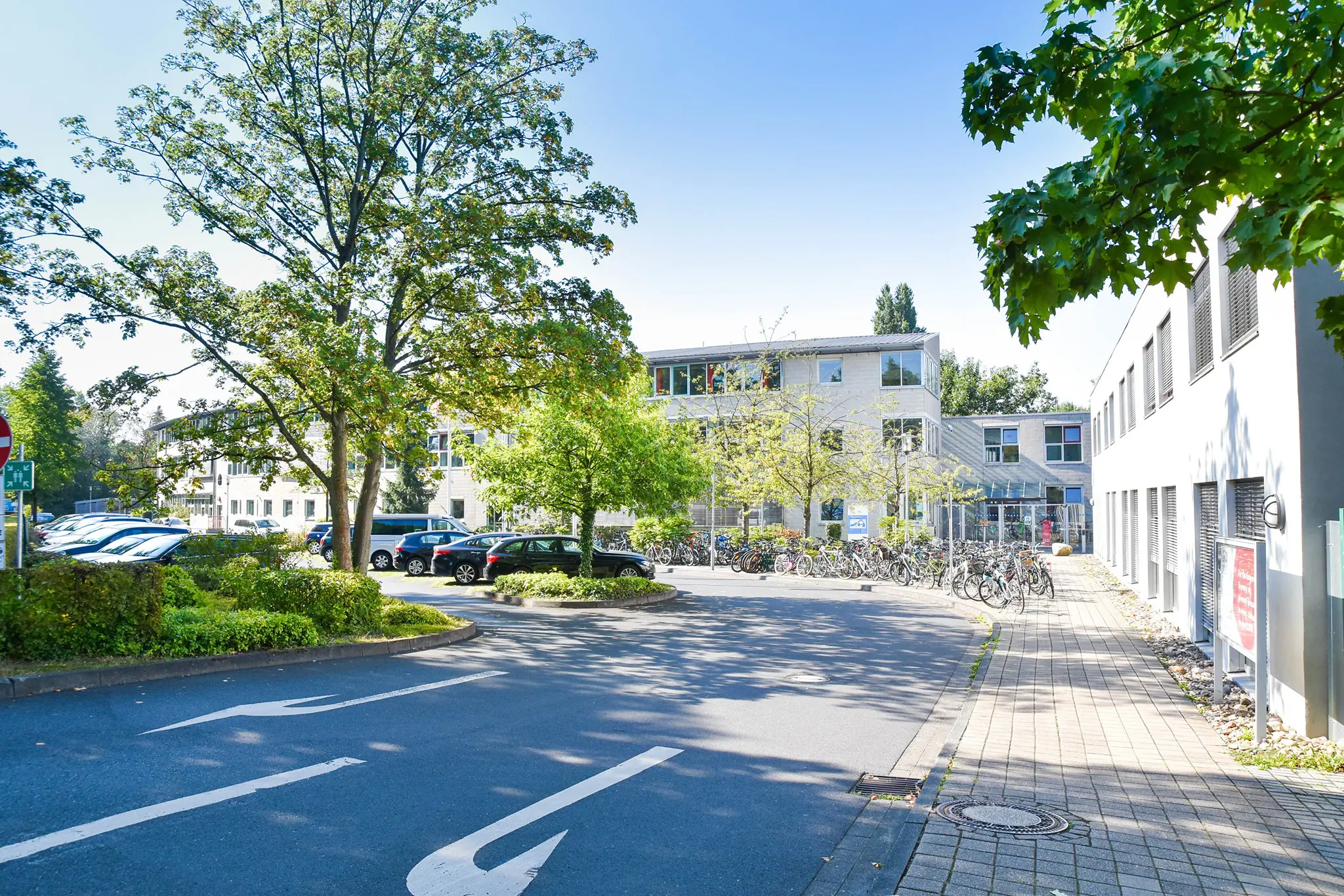 Outdoor view of ISD Campus