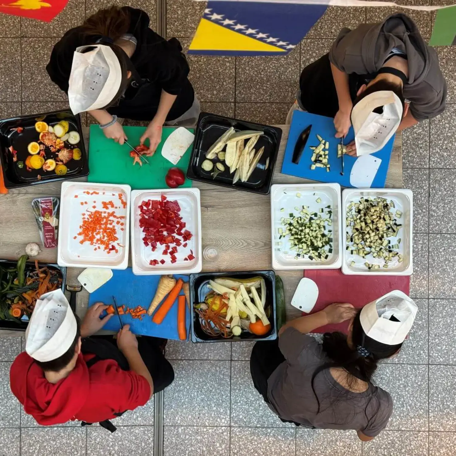 ISD pupils in a Health lesson.