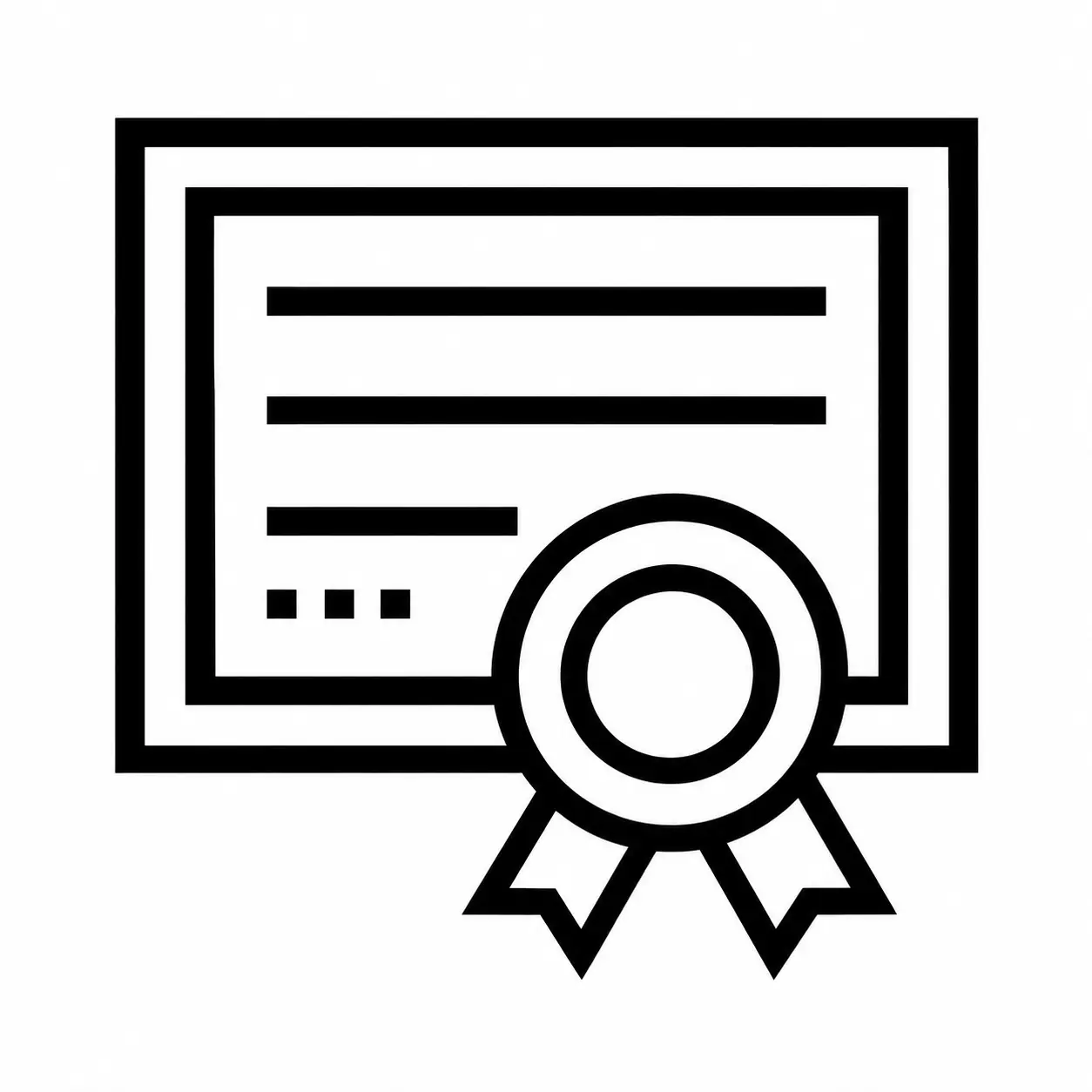 Certificate Icon