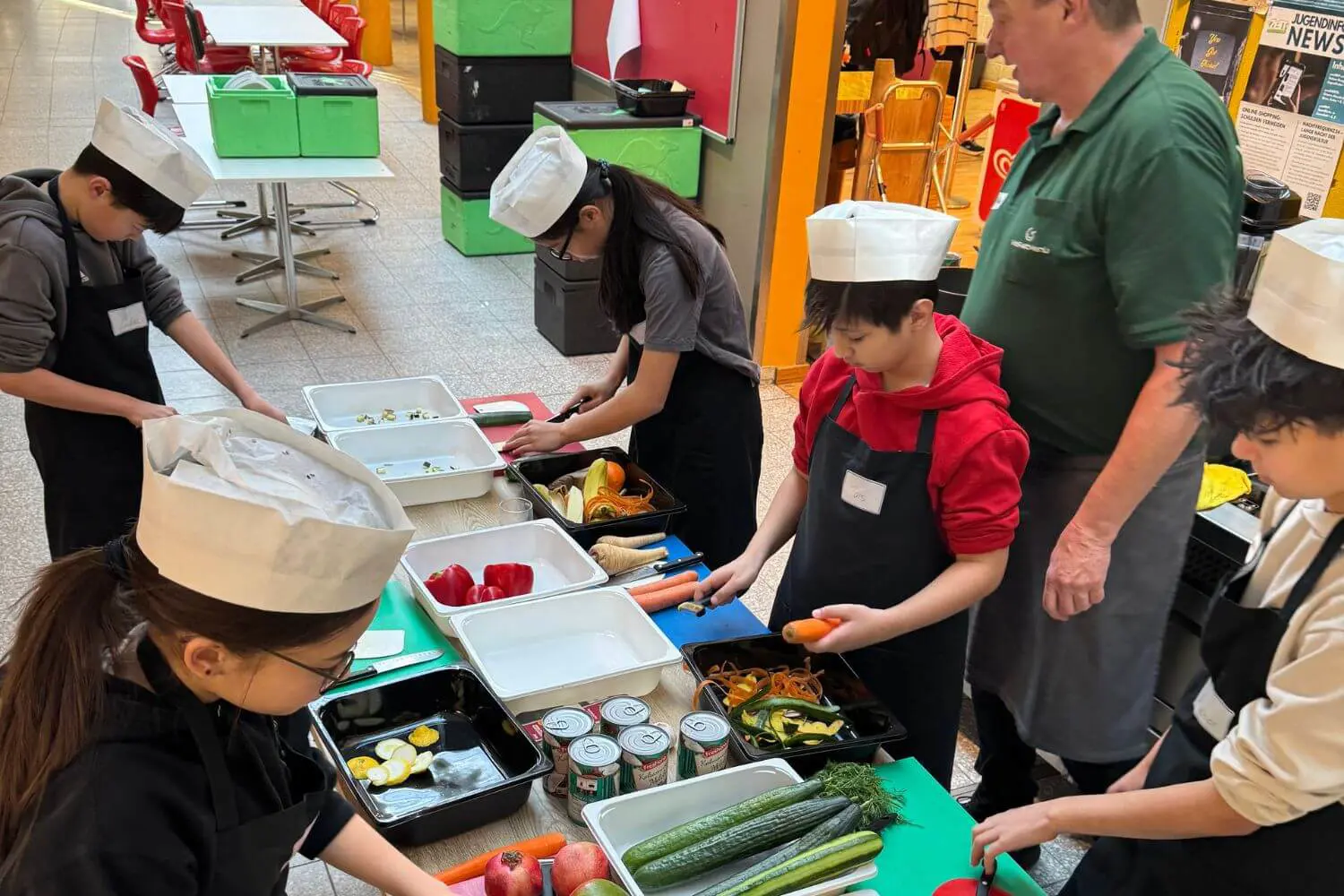 ISD pupils in a life skills lesson.