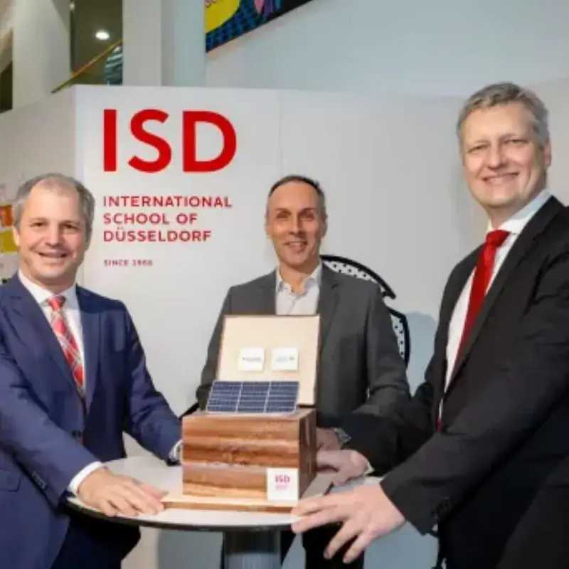 More green energy for the International School of Düsseldorf