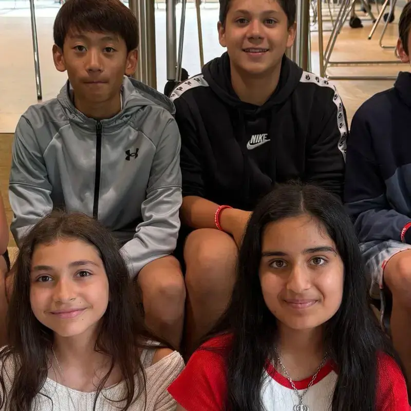 ISD Senior School student ambassadors.