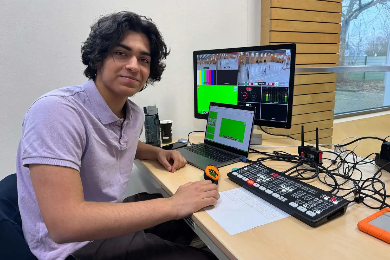 ISD Senior Pupil, member of stream team